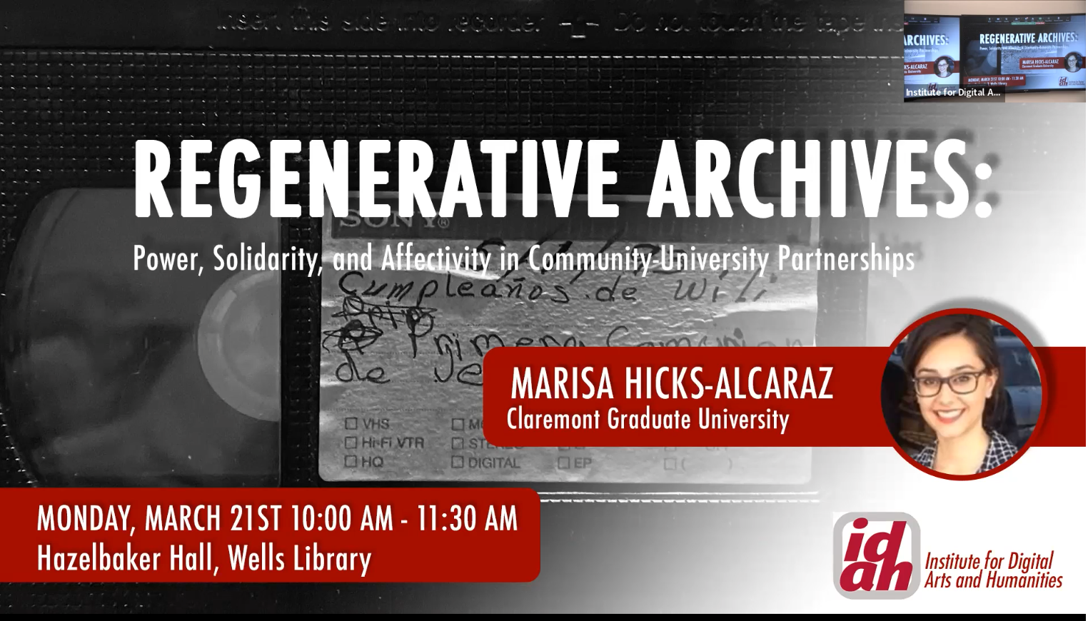 Regenerative Archives: Power, Solidarity, and Affectivity in Community-University Partnerships